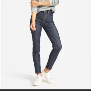 NWOT Everlane The High Rise Skinny Ankle Jeans